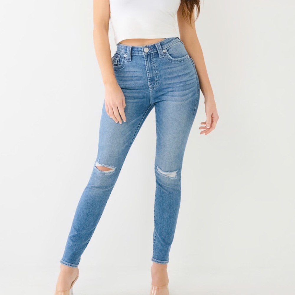 True Religion Jennie High Rise Jeans Size 27